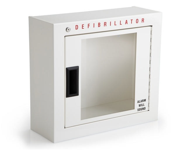 Outdoor Cabinet, Alarmed and Illuminated